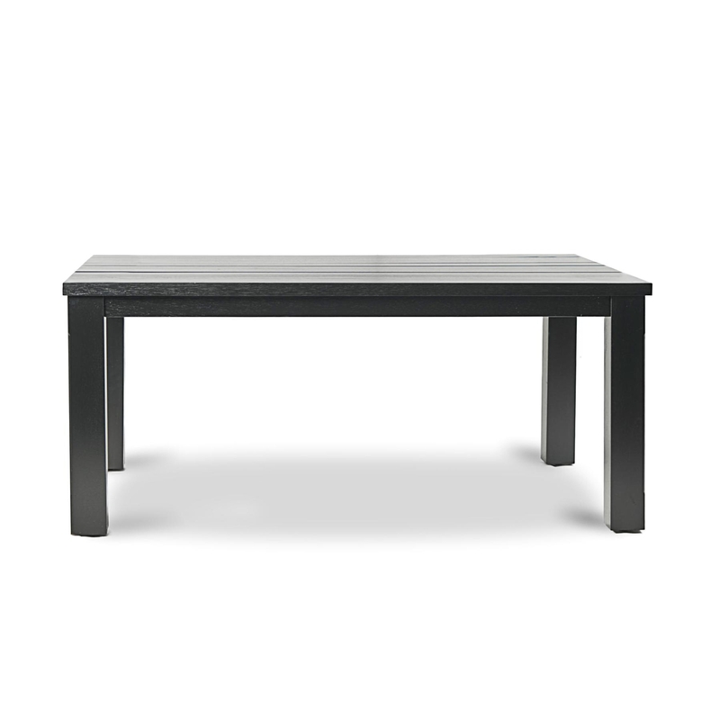 TABLE À DINER 66'' - Table 66 noir - Complet avant