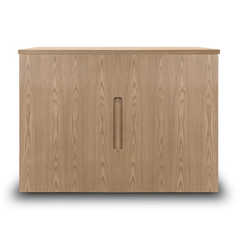 CABINET CONSOLE - PORTE PLEINE - Cabinet console – Complet avant