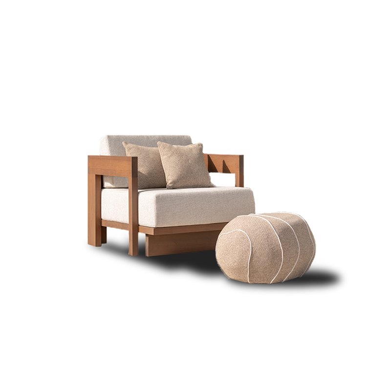 POUF - Pouf with Sofa - Full front