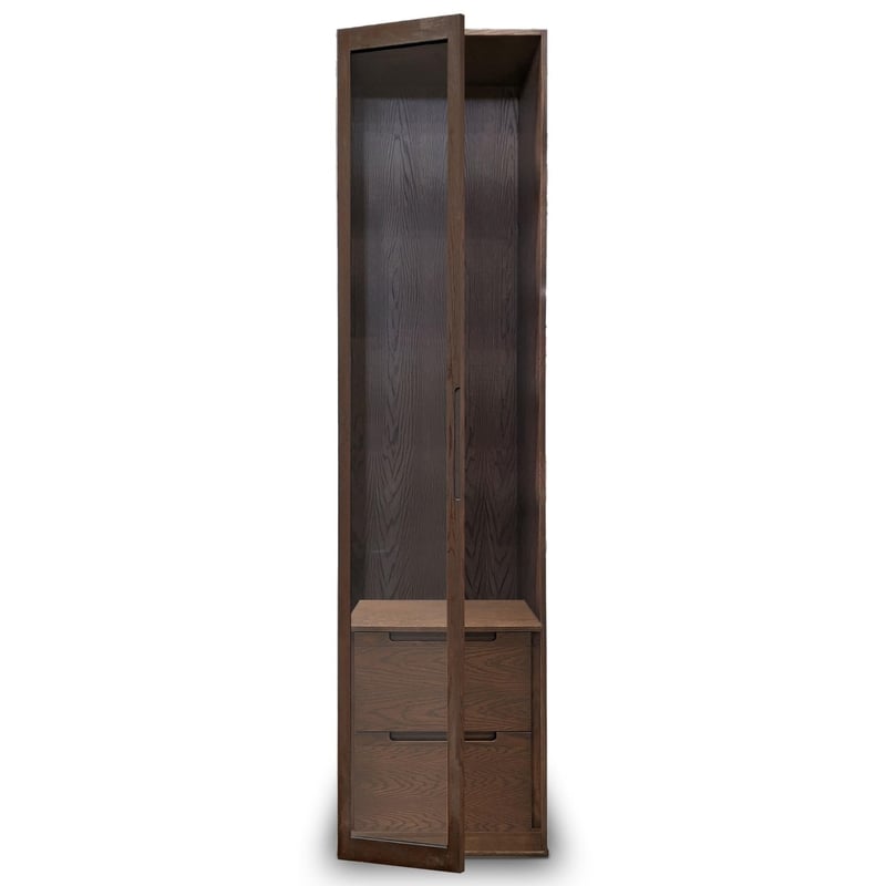 CABINET SINGLE - GLASS DOOR - Cabinet Single - Drawer Set | Sold Separately