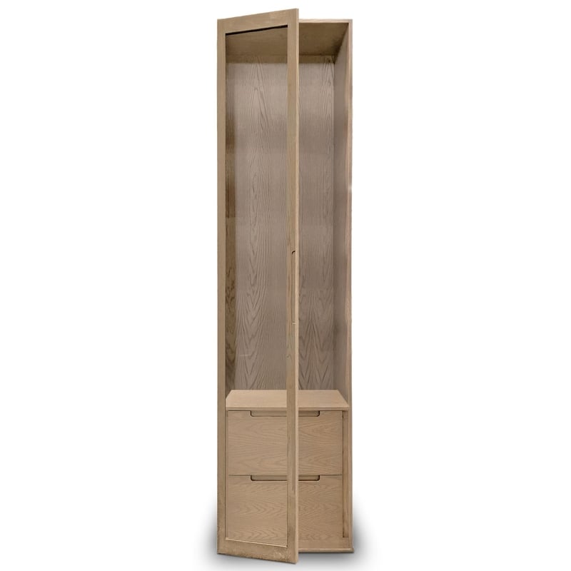 CABINET SINGLE - GLASS DOOR - Cabinet Single - Drawer Set | Sold Separately
