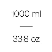 1000 ml | 33.8 oz | Refill