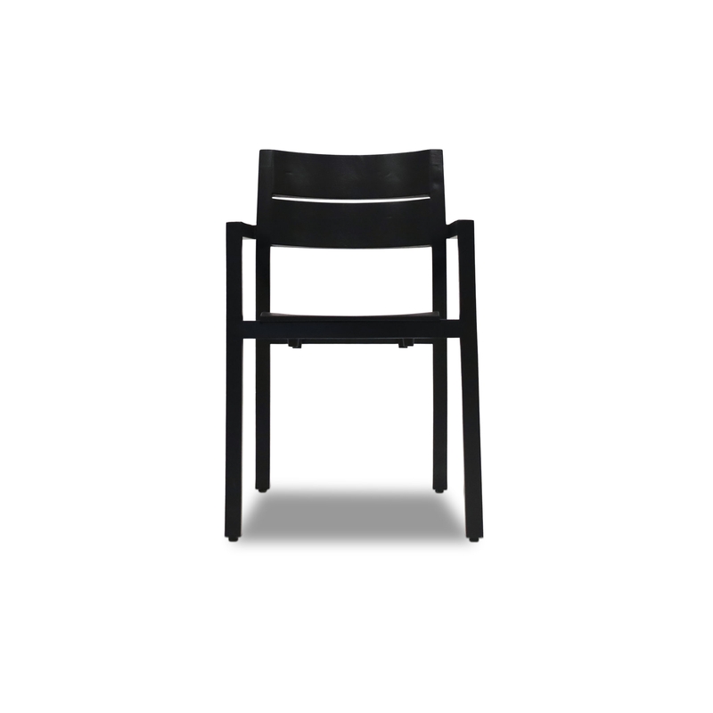 CHAIR - Black chair - Full front