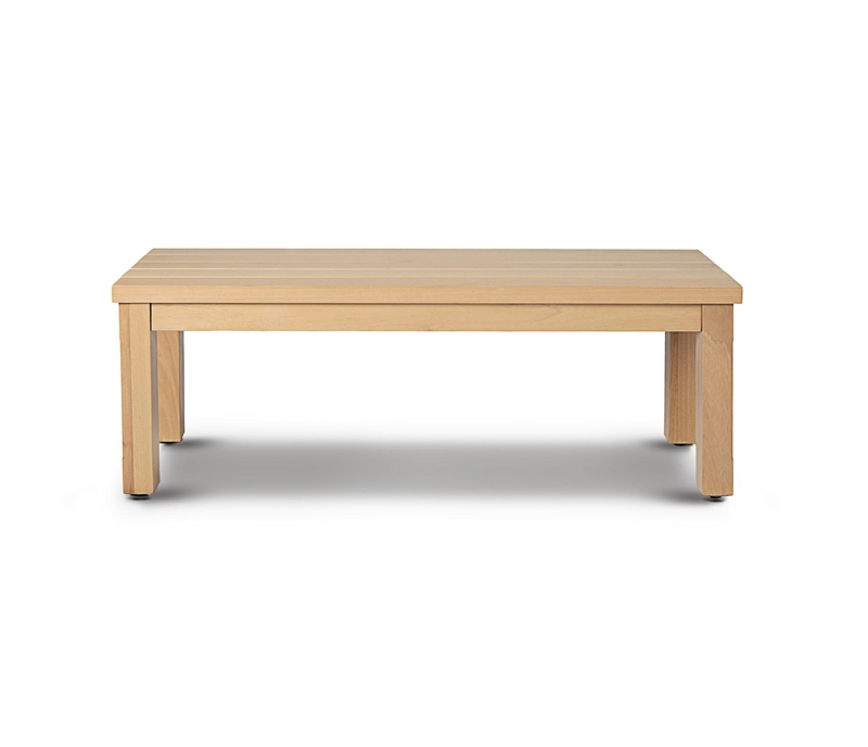 TALL BENCH - Natural tall bench - Full front